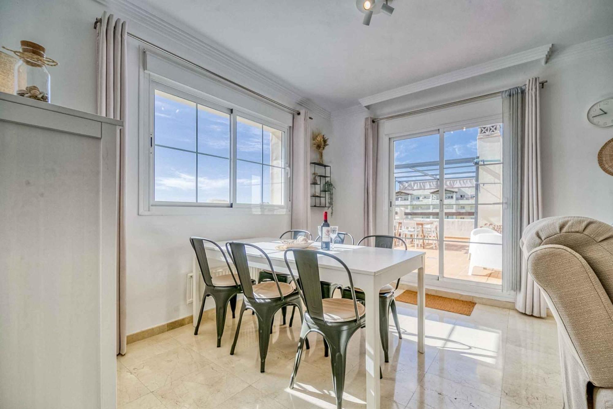 116 - Penthouse With Views And Pool, 5Min Away From Golf Course! Apartment Беналмадена Екстериор снимка